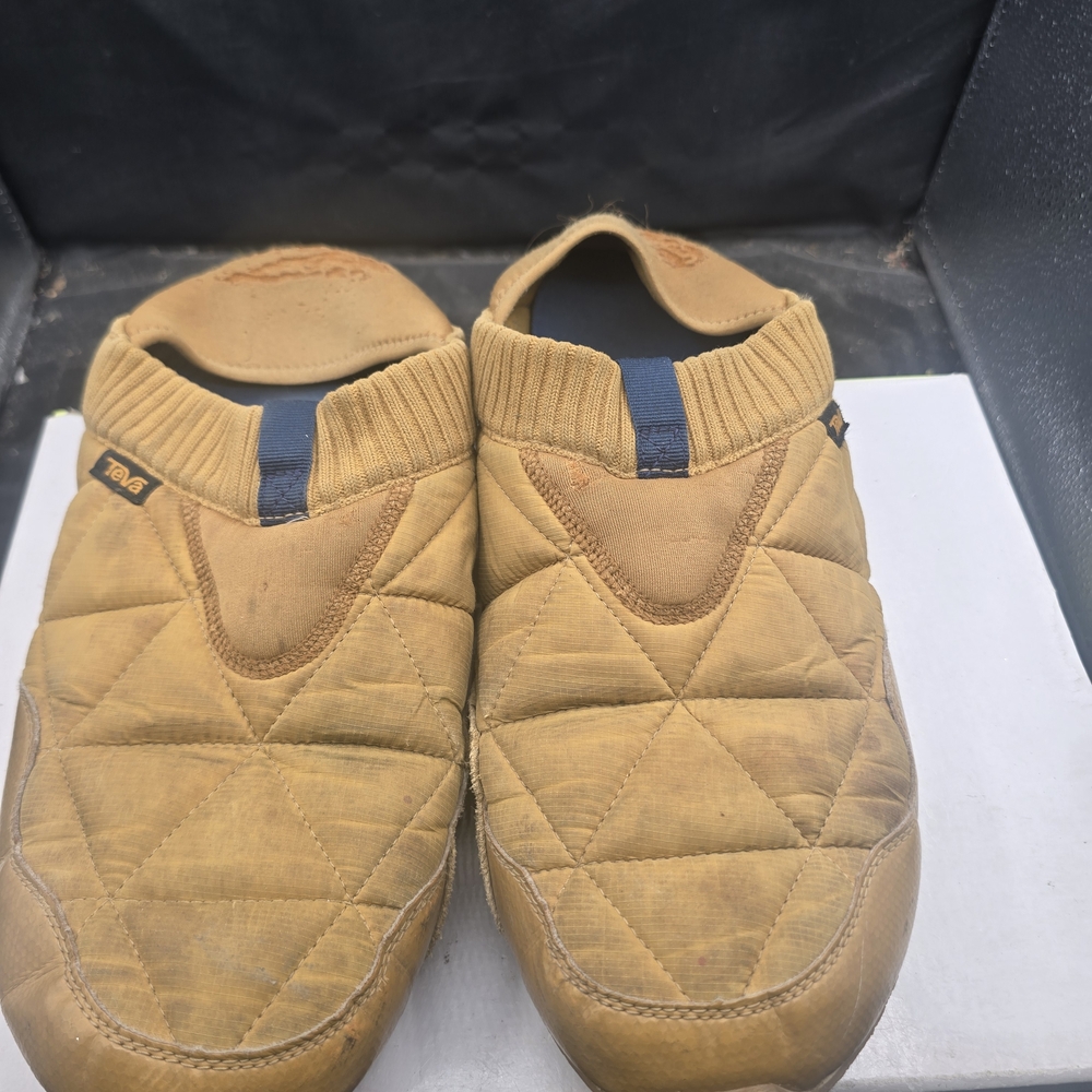 Teva Brown‎ Quilted Slip-On Loafers Men Size 13